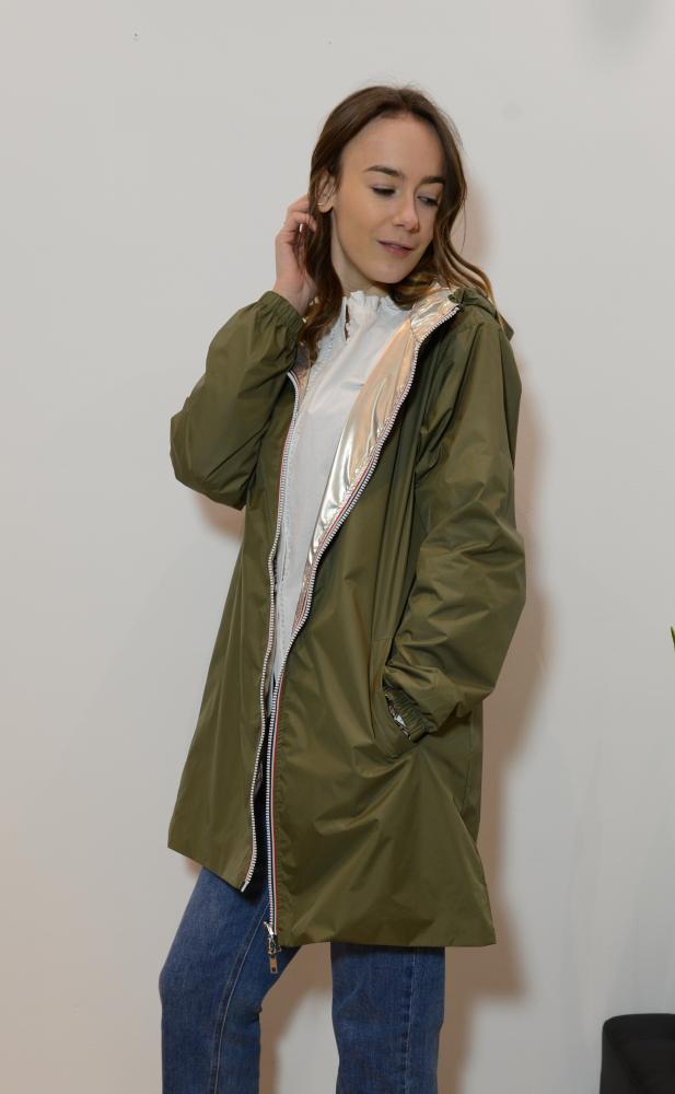 parka femme or