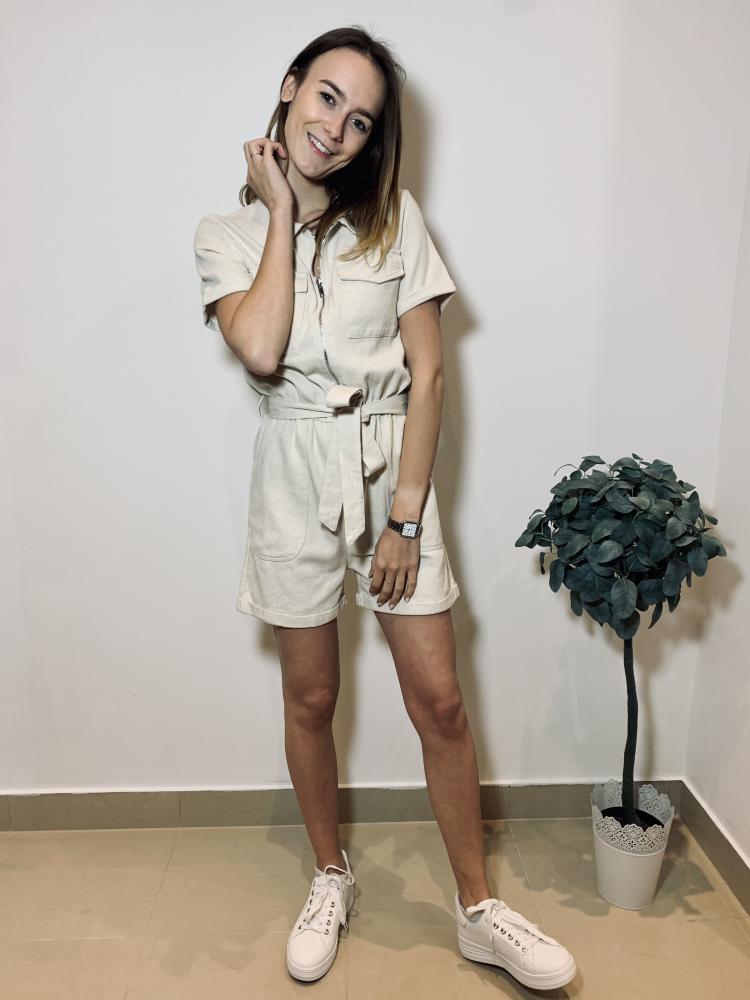 Combi-shorts Combi-short Hazel beige