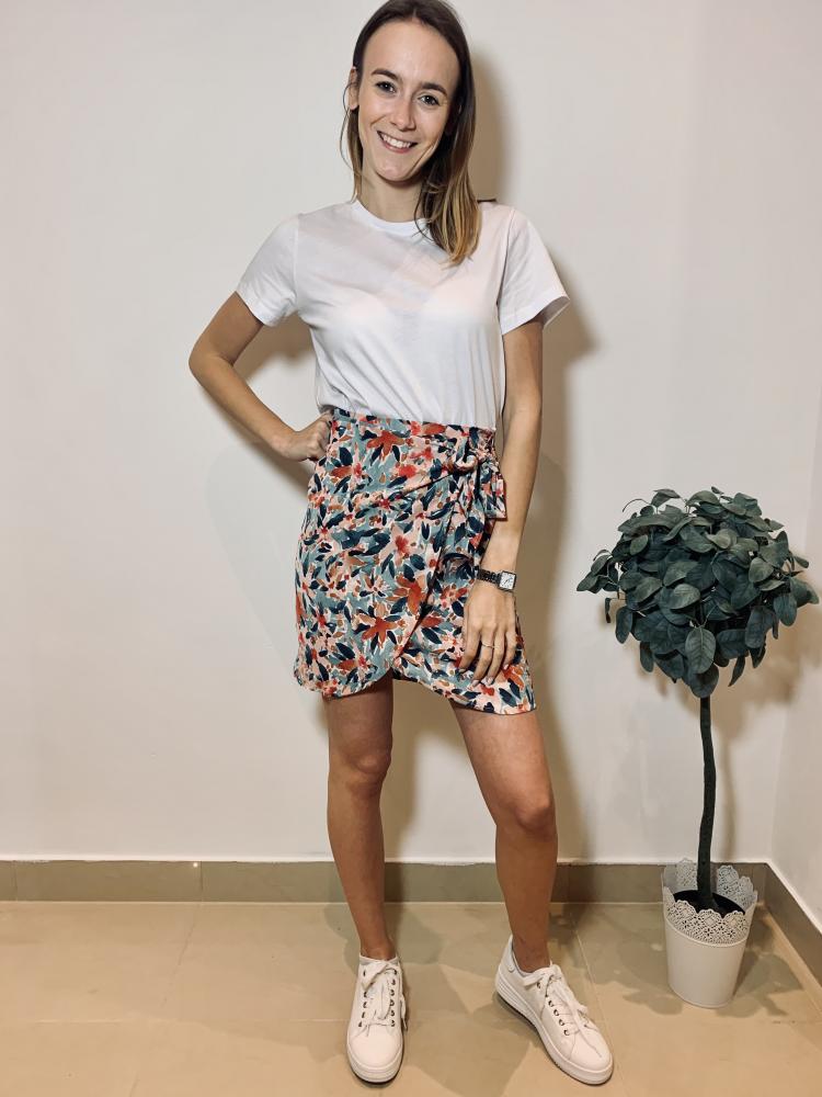 Jupes & Shorts Jupe porte-feuille Bertille fleurie