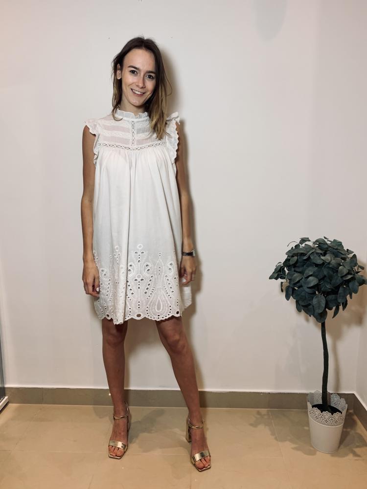 Robes Robe Ismael blanche