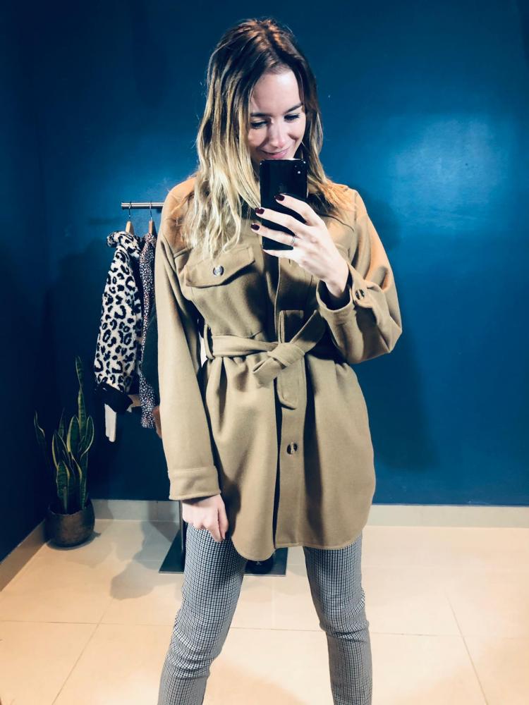 Manteau Manteau Scarlett camel
