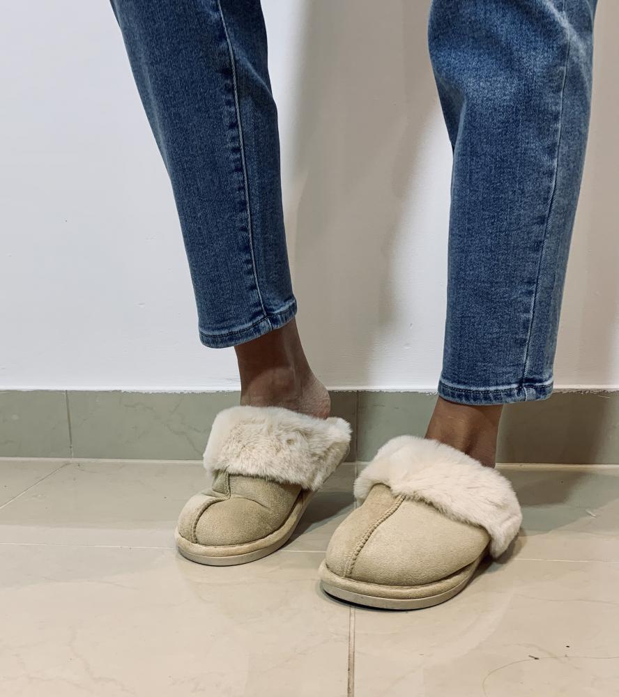 Pantoufles Pantoufles Bastian beige