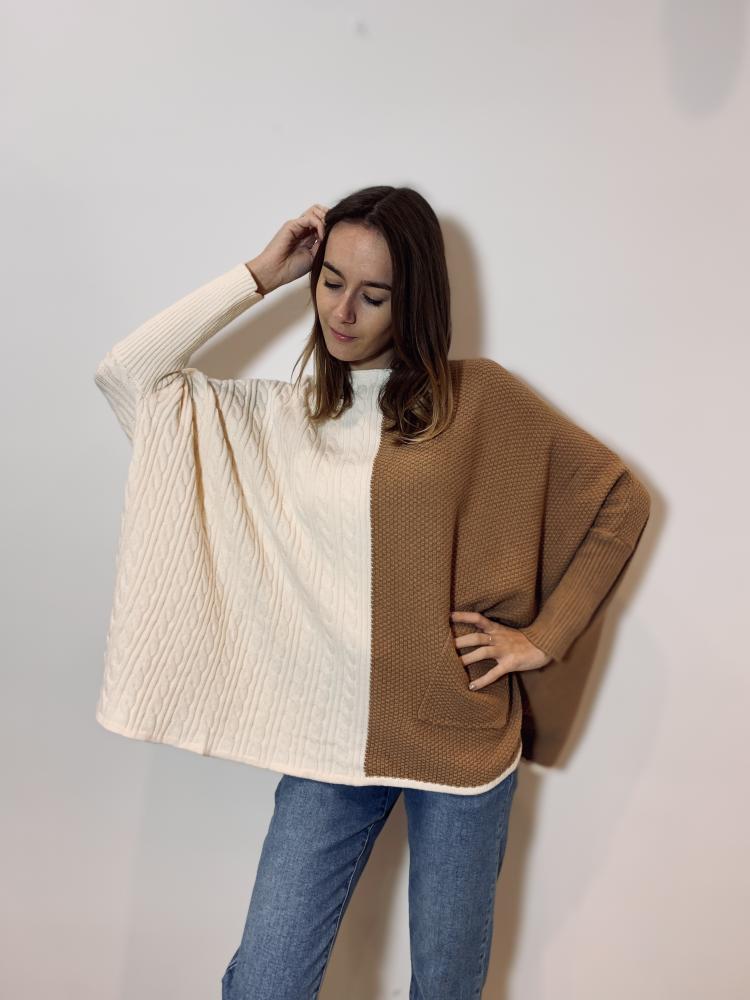 Pull Pull Maxou beige camel