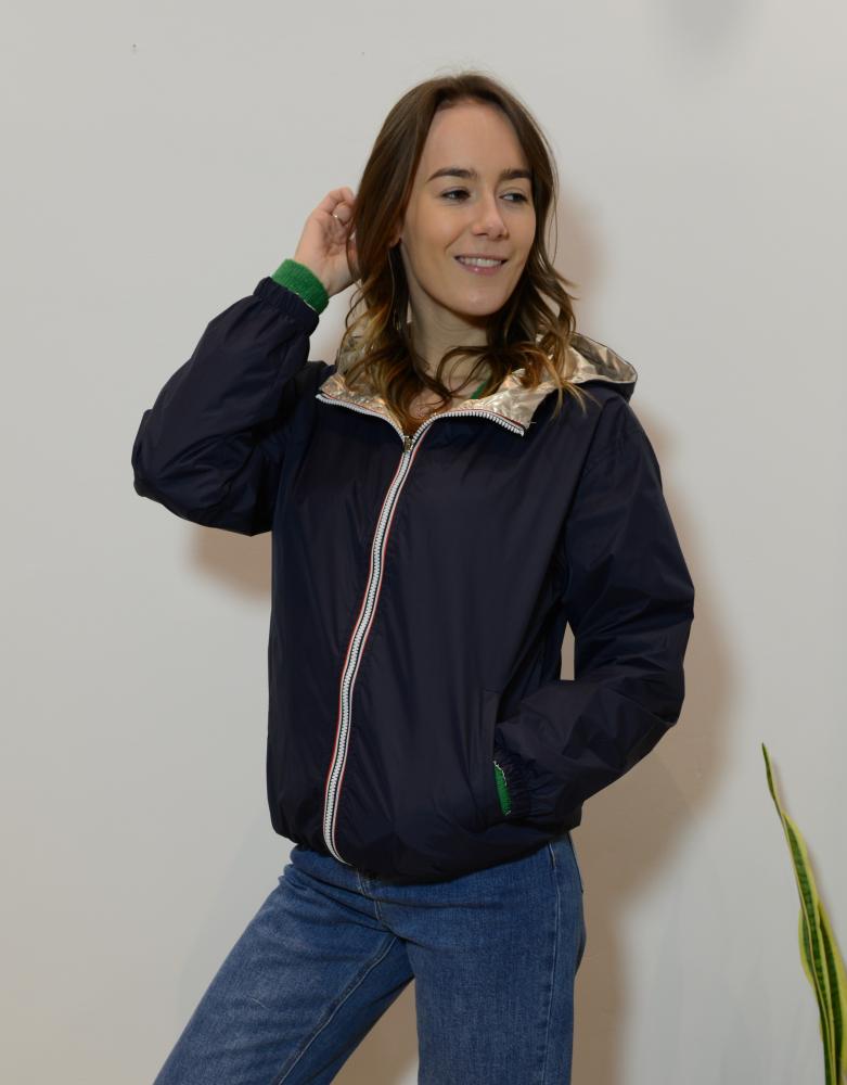 Parka Parka réversible Mindy navy or
