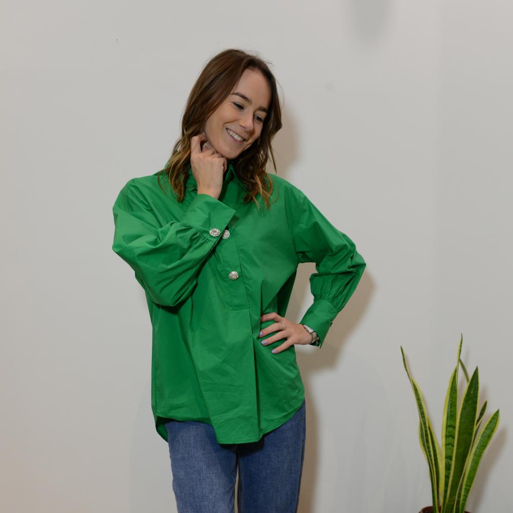 Acheter en ligne Chemises Chemise IMENE vert Chemises Chemise IMENE vert