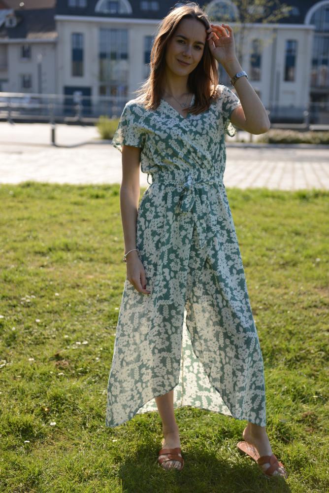 Robes Robe Loralie vert