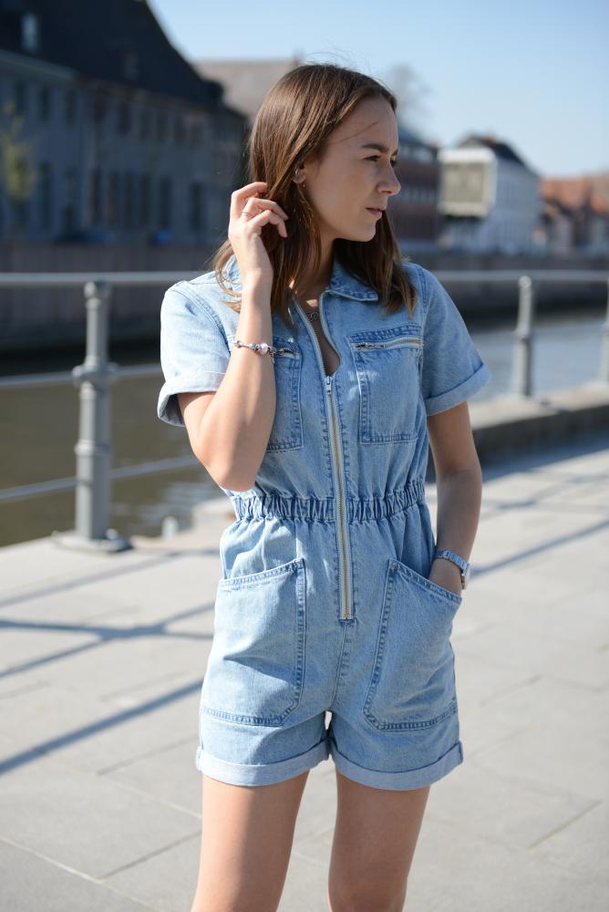 Acheter en ligne Combi-shorts Combi-short Louba denim Combi-shorts Combi-short Louba denim