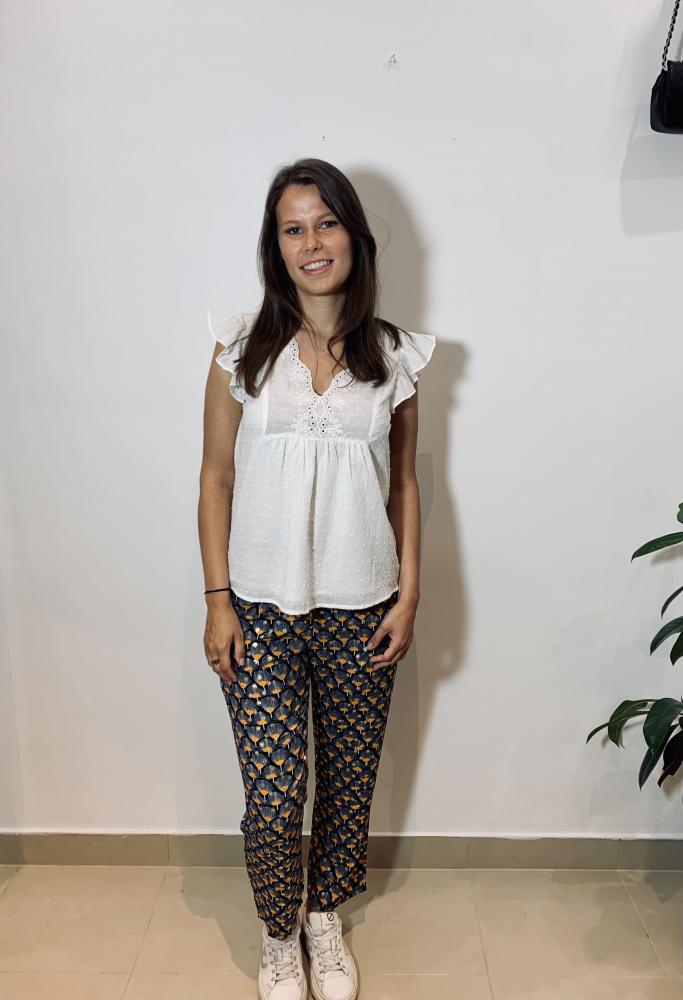 Acheter en ligne Jeans & Pantalons Pantalon Nesla gris Jeans & Pantalons Pantalon Nesla gris