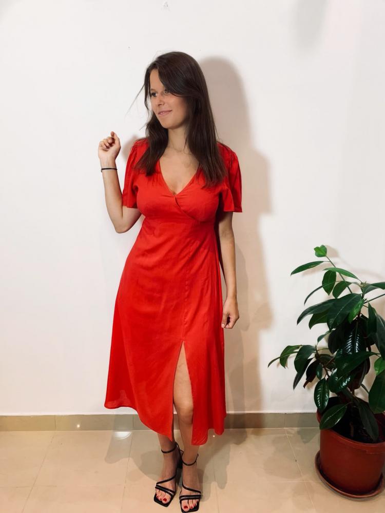Robes Robe Isaac rouge