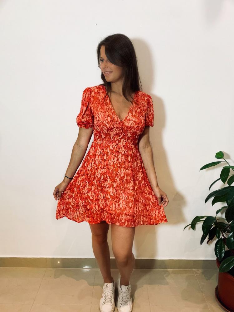 Acheter en ligne Robes Robe Anita orange Robes Robe Anita orange