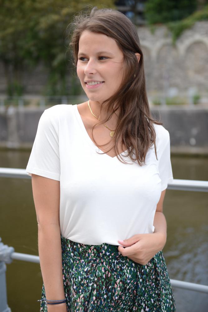 Tops T-shirt Thelma blanc