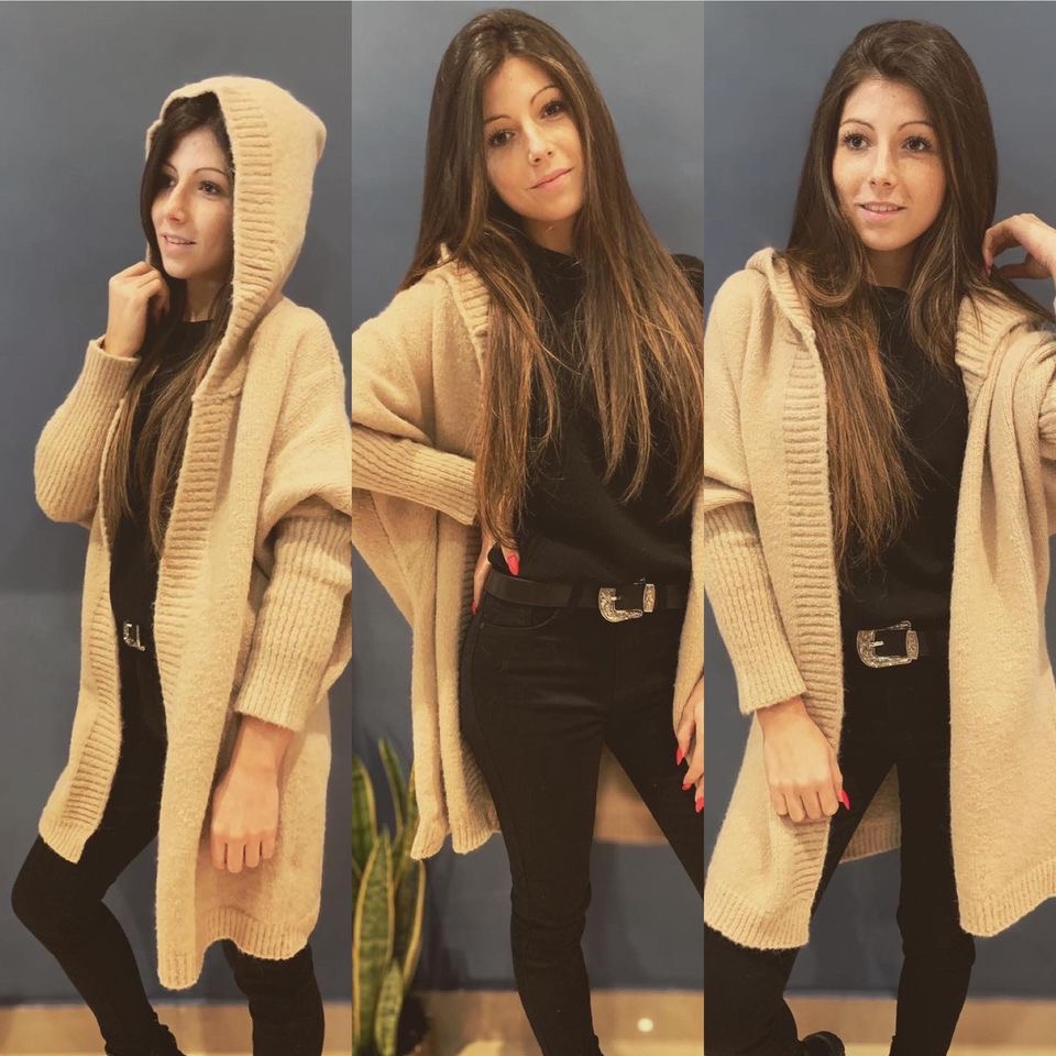 Gilets Gilet long Victoire beige
