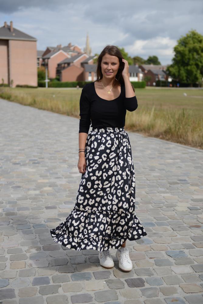 Jupes & Shorts Jupe Adèle noir et blanc