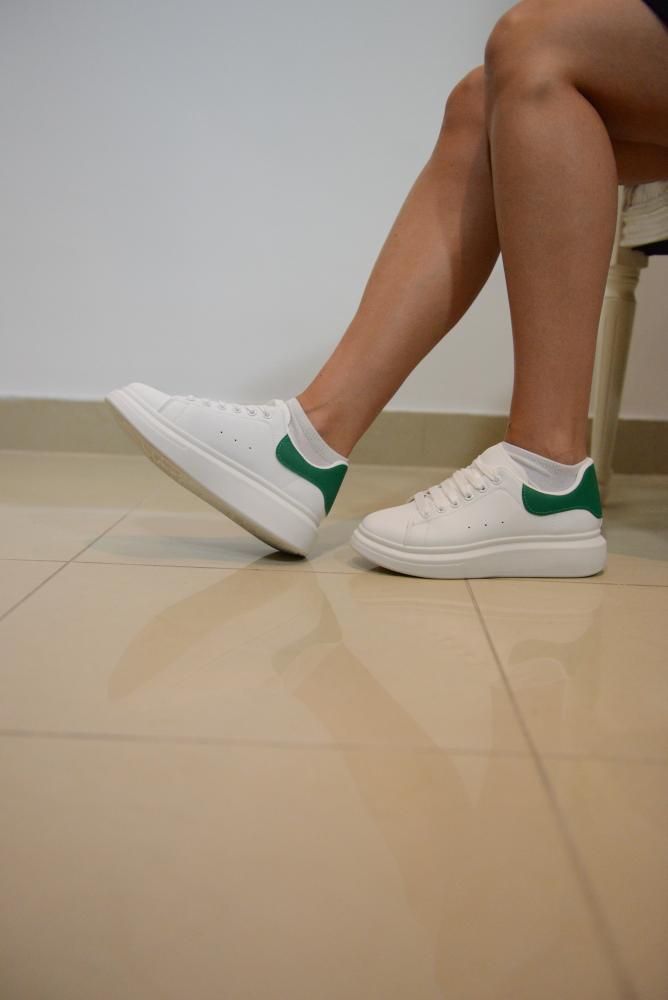 Baskets Baskets Asly blanc vert