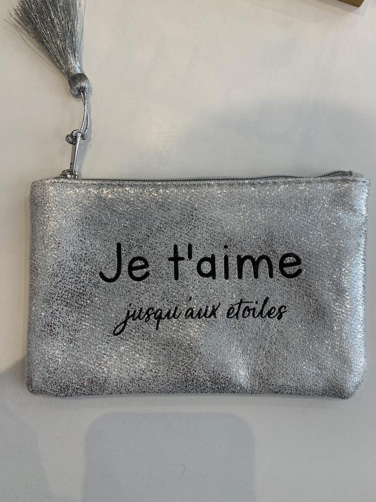 Acheter en ligne Pochette Pochette je t`aime jusqu’aux étoiles Pochette Pochette je t`aime jusqu’aux étoiles