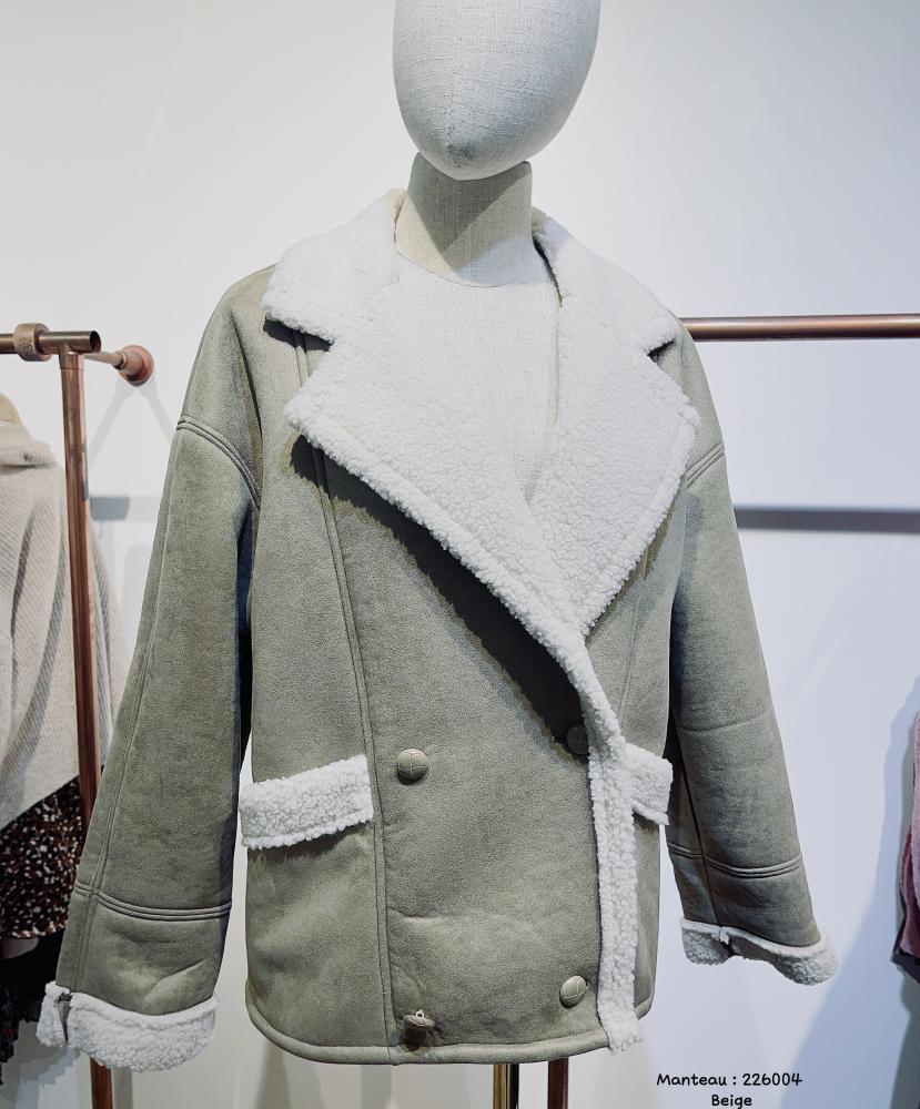 Manteau Manteau Ester beige