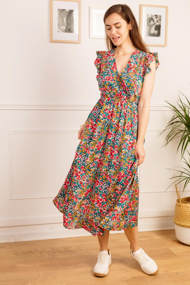 Robes Robe Soline Bleue