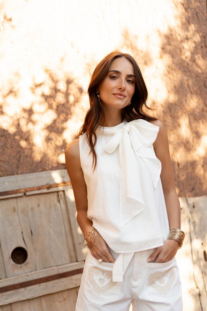 Tops Haut Ruxana blanc