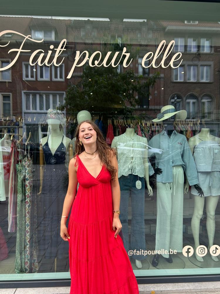 Robes Robe Elissa rouge