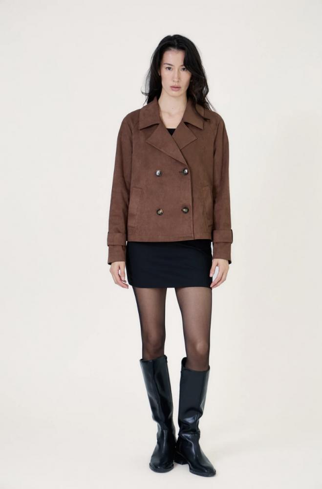 Trench Trench Zinnia choco