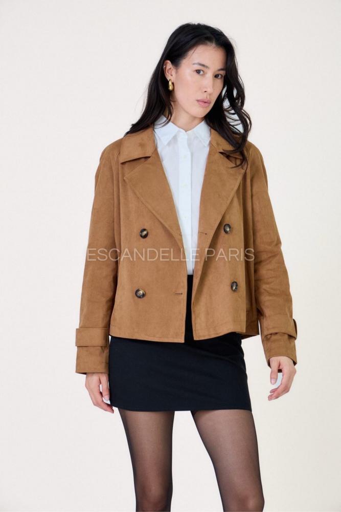 Trench Trench Zinnia camel
