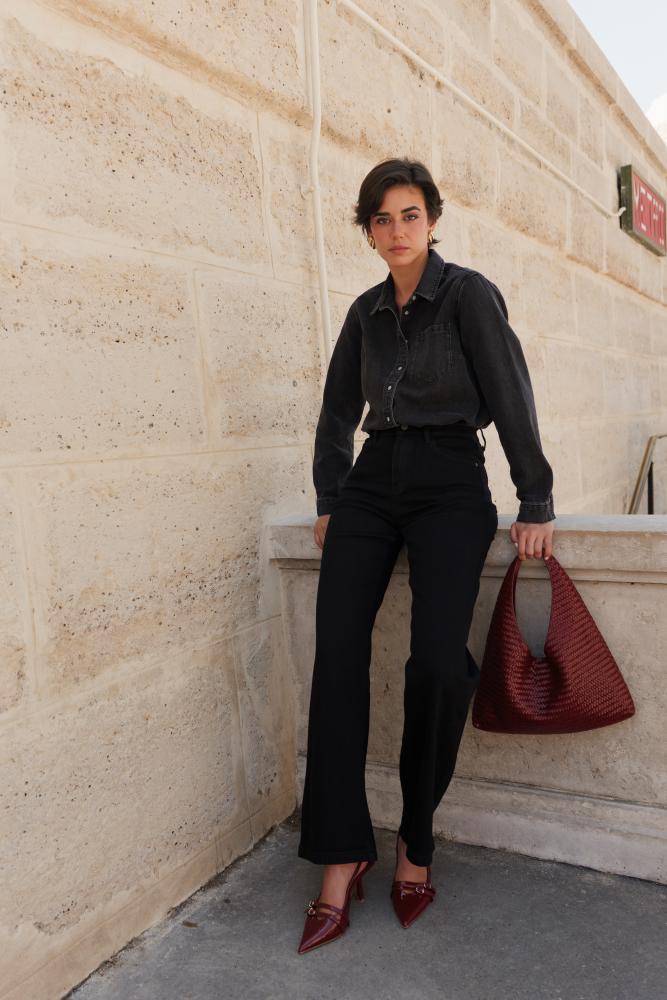 Jeans & Pantalons Jean Gabriel noir