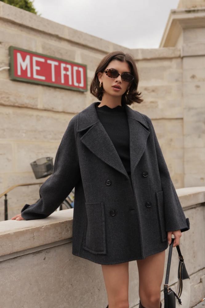 Manteau Manteau SERAPHINA gris