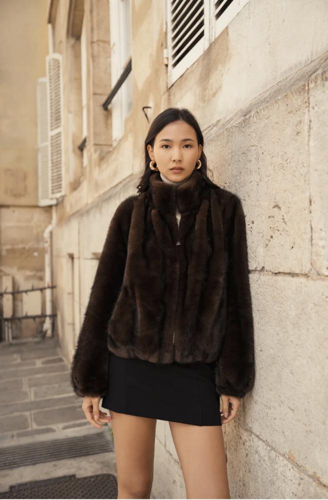 Manteau Manteau Dara choco