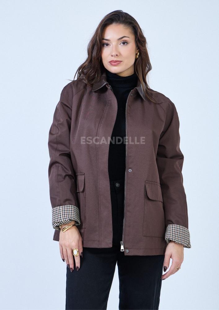 Parka Parka Olga marron