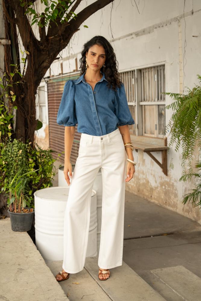 Jeans & Pantalons Jean Nari blanc