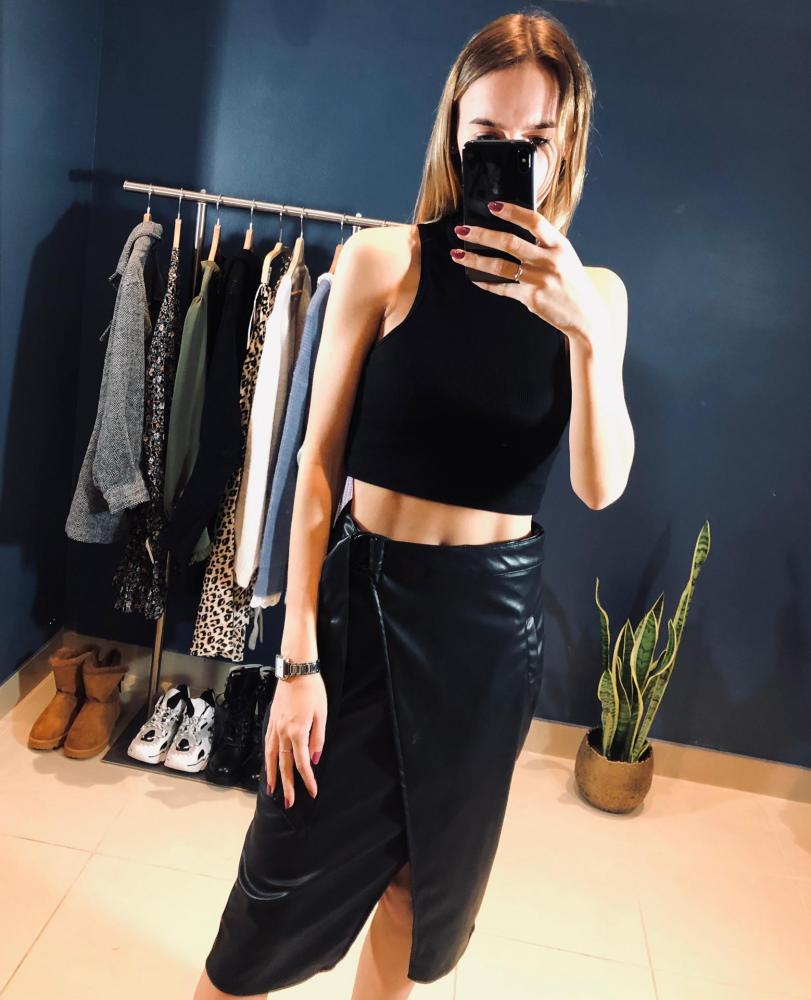 Acheter en ligne Tops Haut Vera noir Tops Haut Vera noir
