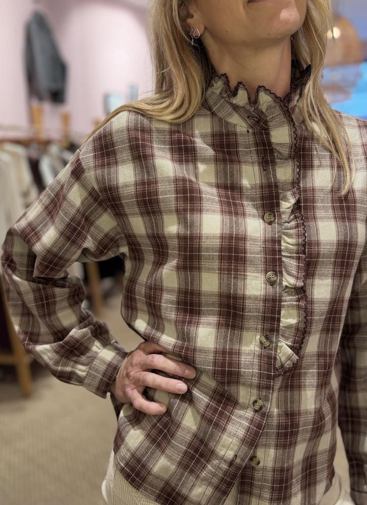 Chemises Chemise Sarai choco