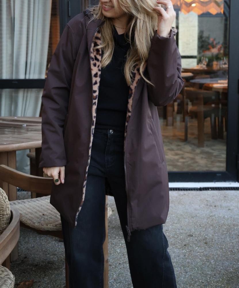 Parka Parka Asli marron