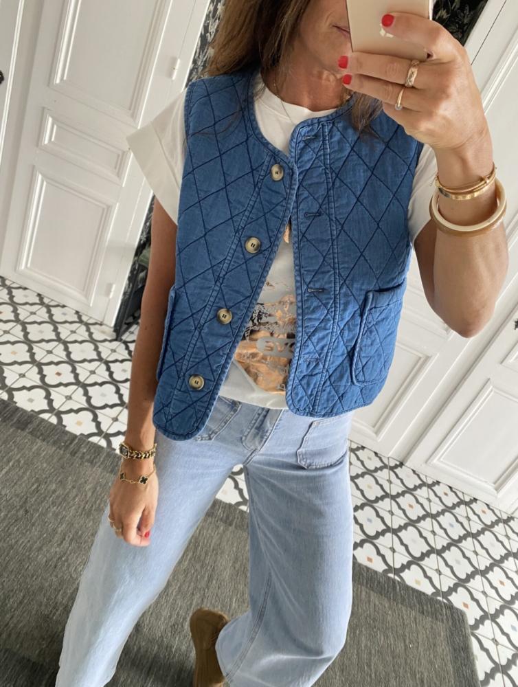 Veste Veste Cipriana bleu