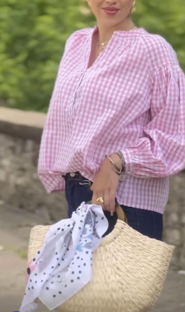 Blouses Blouse Geni Vichy rose