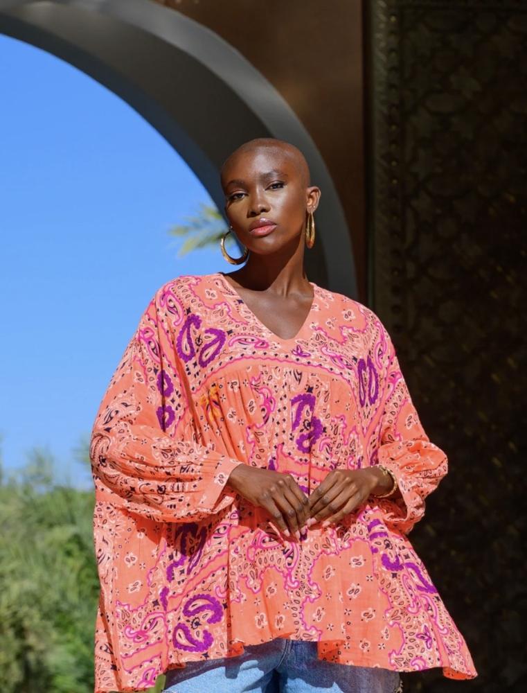 Blouses Blouse BRUCE orange