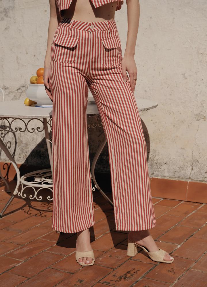 Jeans & Pantalons Pantalon Guaci rouge