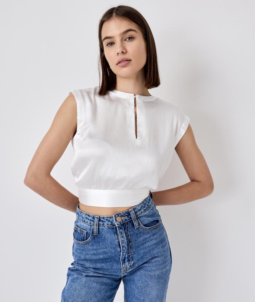 Tops Top Maguie blanc