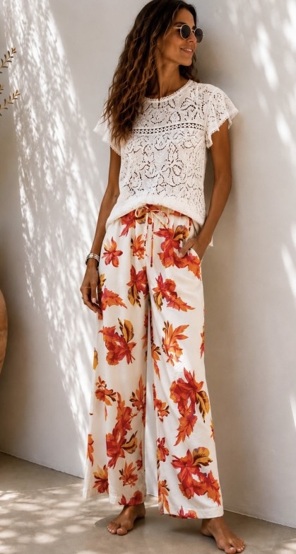 Jeans & Pantalons Pantalon Jofia ivoire