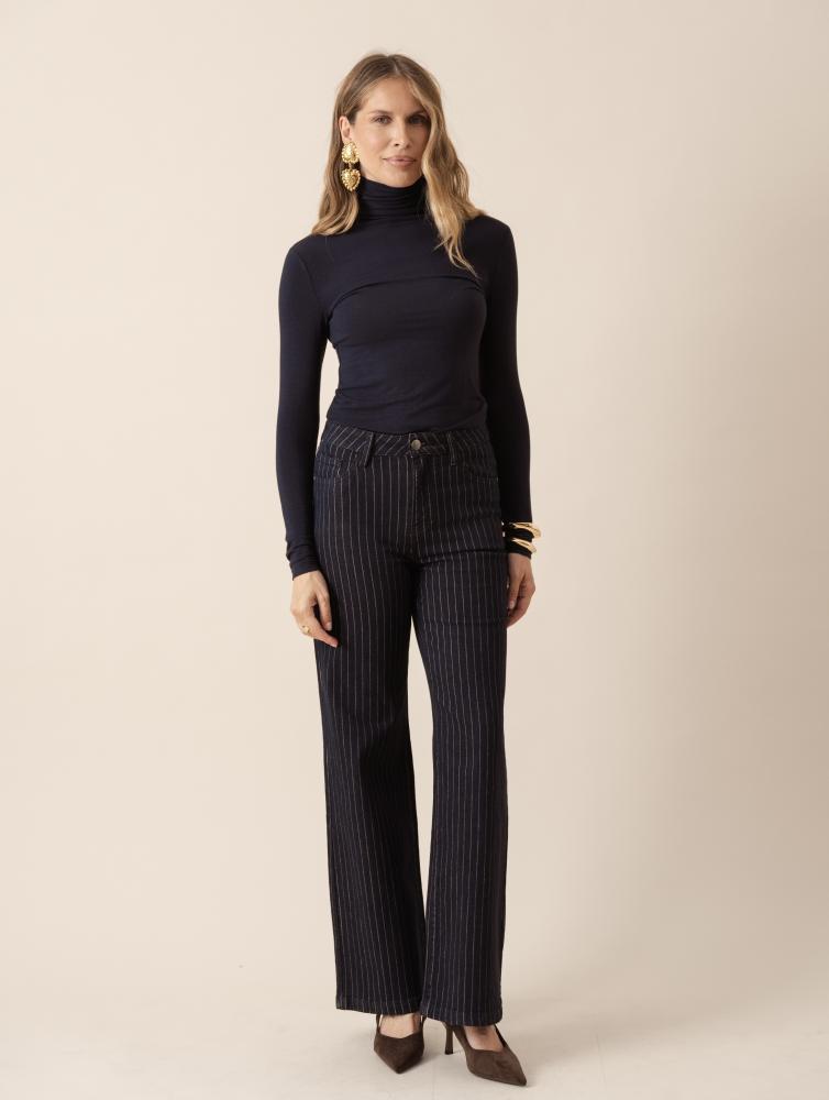 Jeans & Pantalons Jean Tamar rayé brut