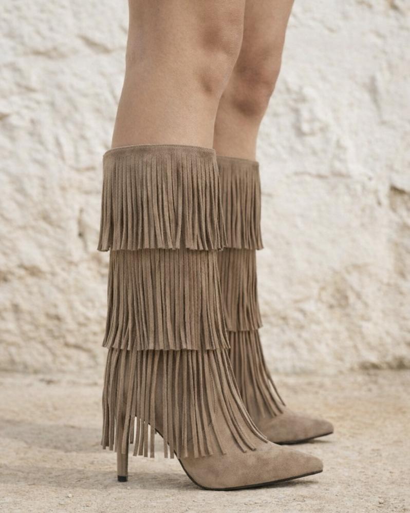 Bottes Bottes Slunka beige