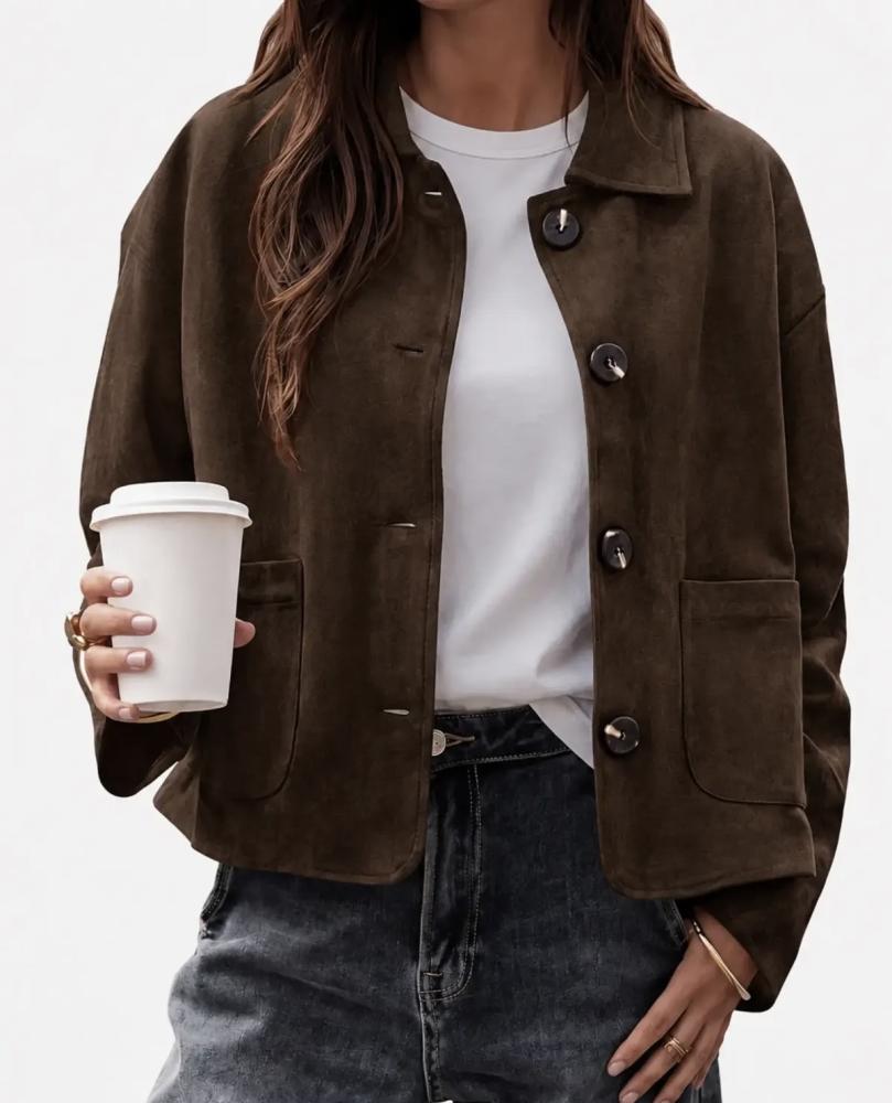 Veste Veste ATENEA marron