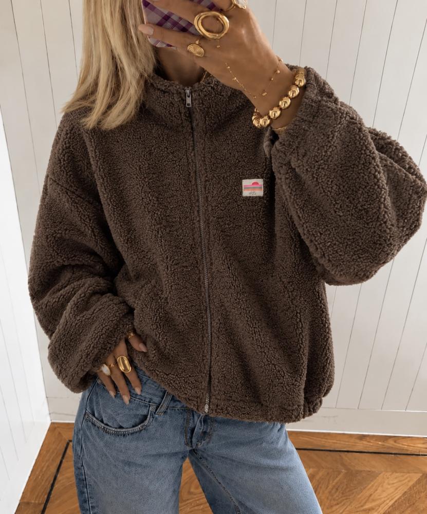 Veste Polaire Raina choco