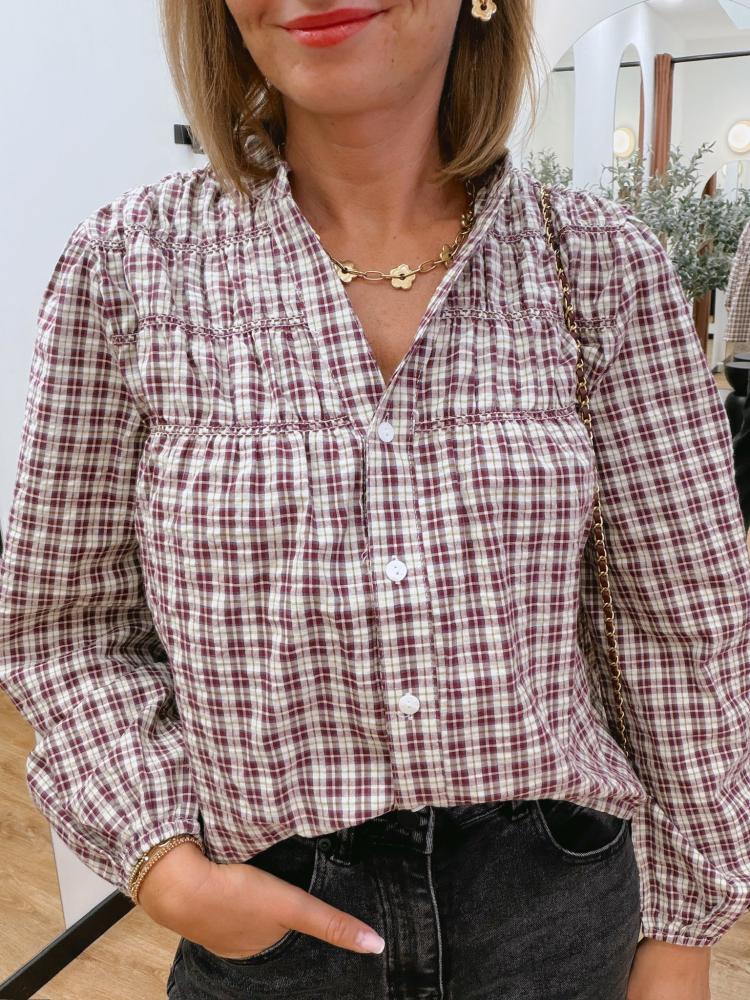 Blouses Blouse Mahaut bordeaux