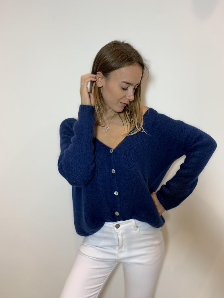 Gilets Gilet réversible bleu marine
