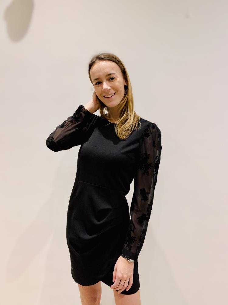 Acheter en ligne Robes Robe dos nu Elza noire Robes Robe dos nu Elza noire