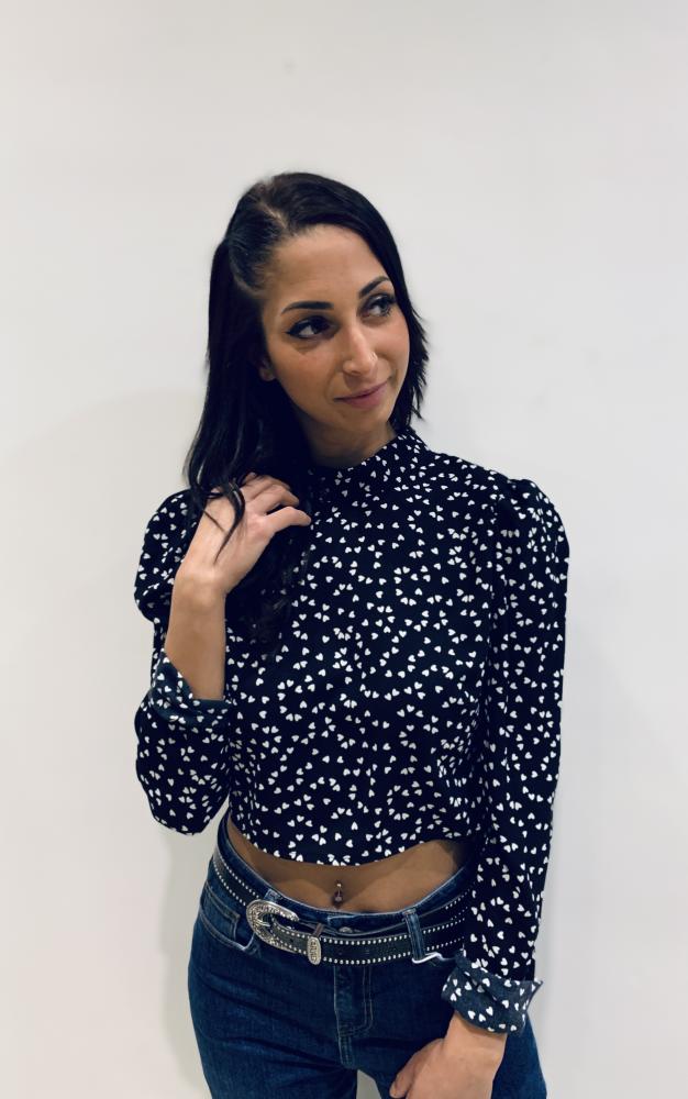 Acheter en ligne Blouses Blouse Jade noire Blouses Blouse Jade noire