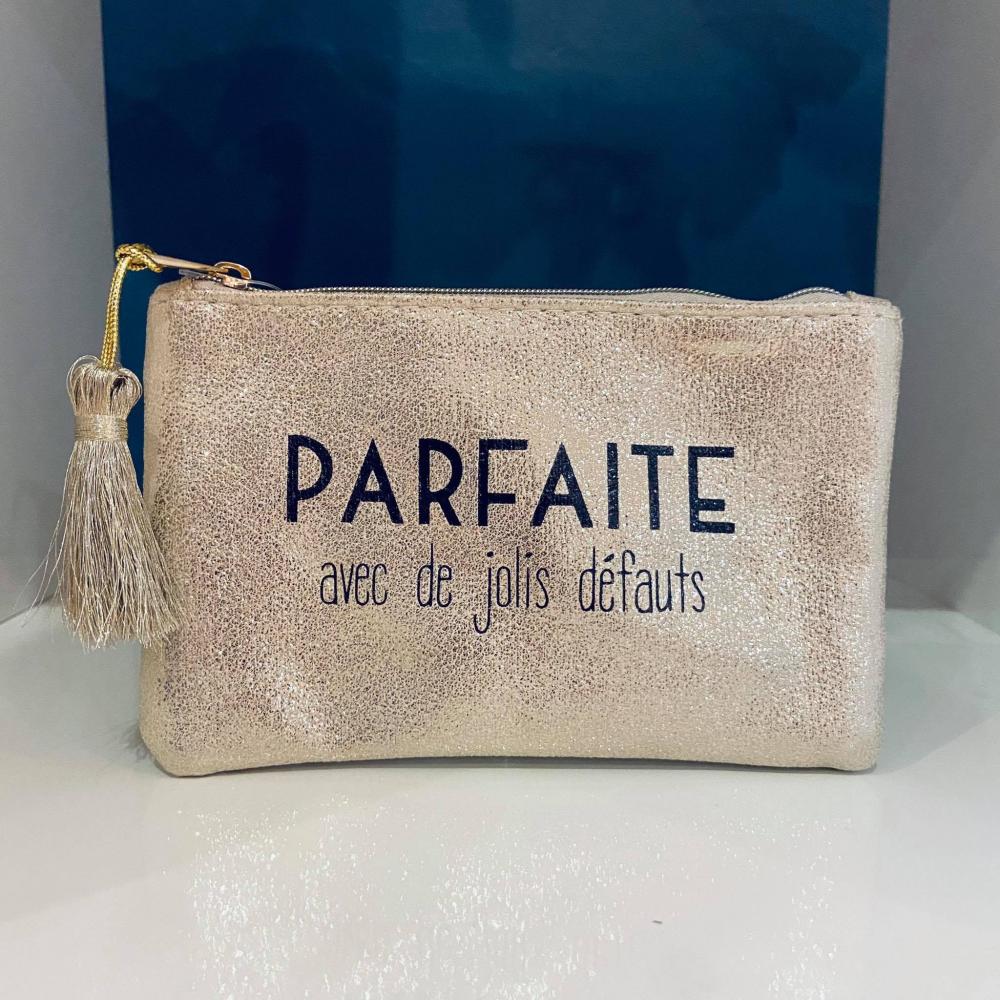 Pochette Pochette Parfaite avec de jolis défauts doré